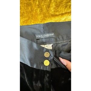 Dolce and Gabbana Vintage Velvet Pants